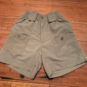 Aftcos Youth Olive Shorts. Size 24. Excellent Used Condition.